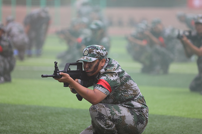 军事技能《战术表演》