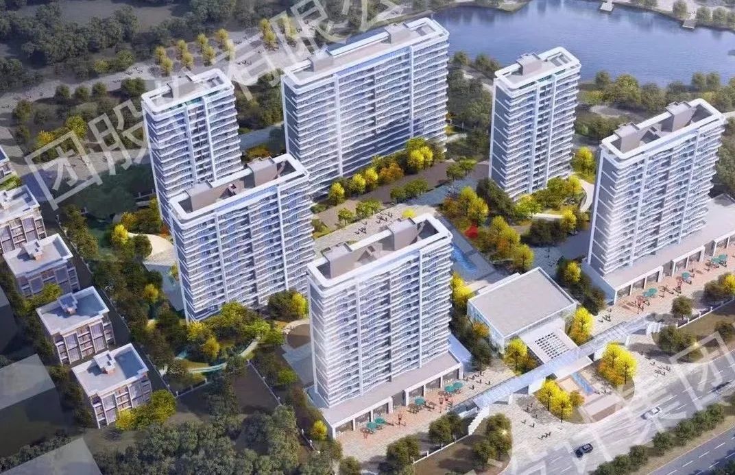 建设中的村民第二代幸福房