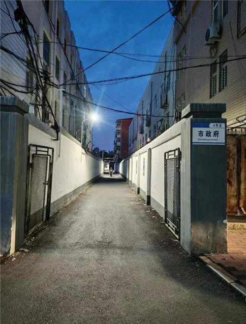 图4：施工完成后的现场