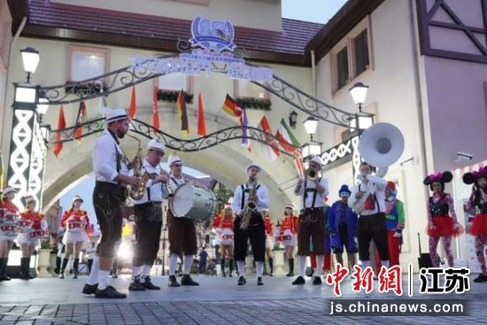 太仓罗腾堡啤酒节开幕。太仓市委宣传部供图