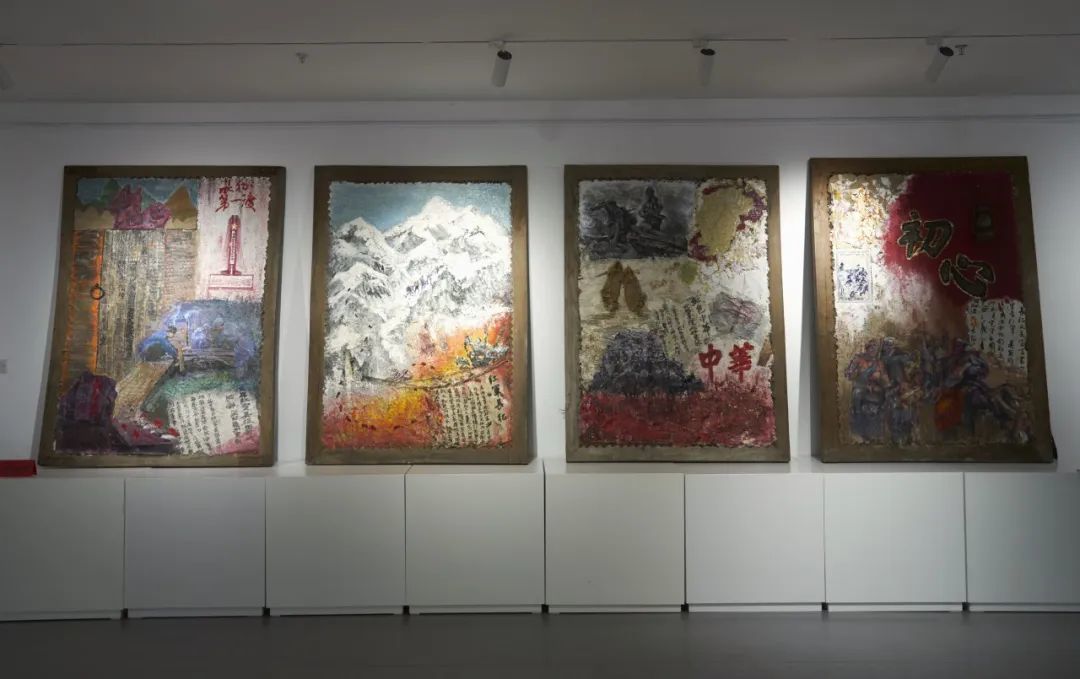 作品名称：《门板上的长征路》