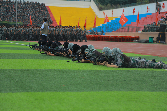 军事技能《战术表演》