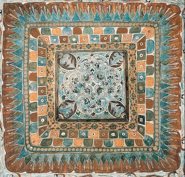 莫高窟第322窟葡萄石榴纹藻井