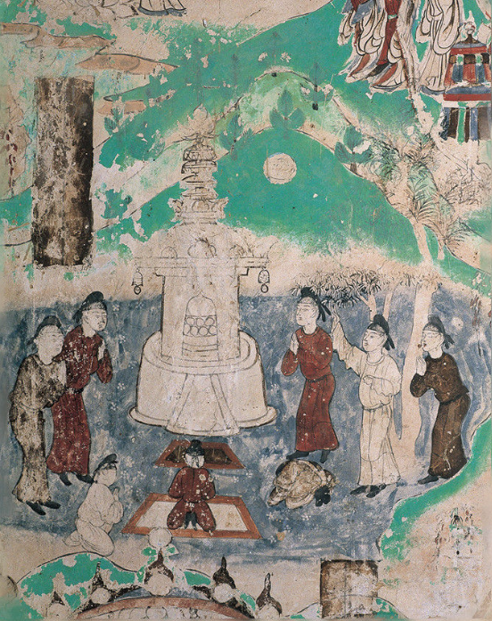 莫高窟第103窟佛顶尊胜陀罗尼经变