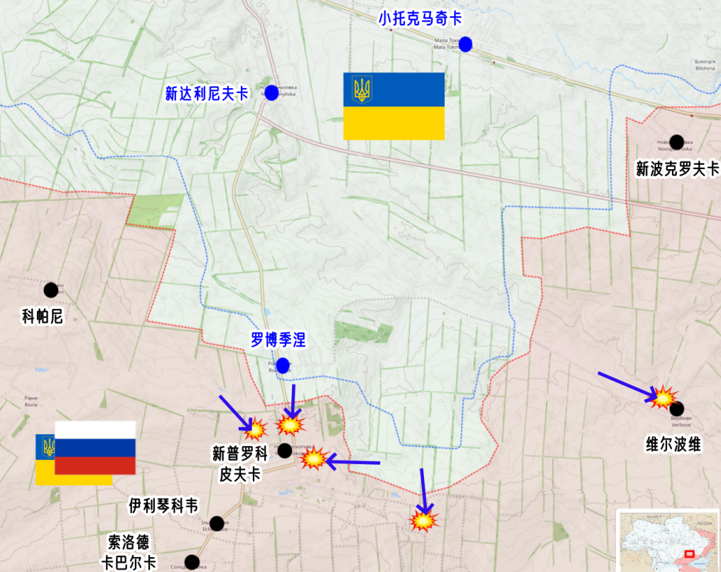 9月29日俄乌战场情报:数名乌军在扎波罗热前线向俄军投降