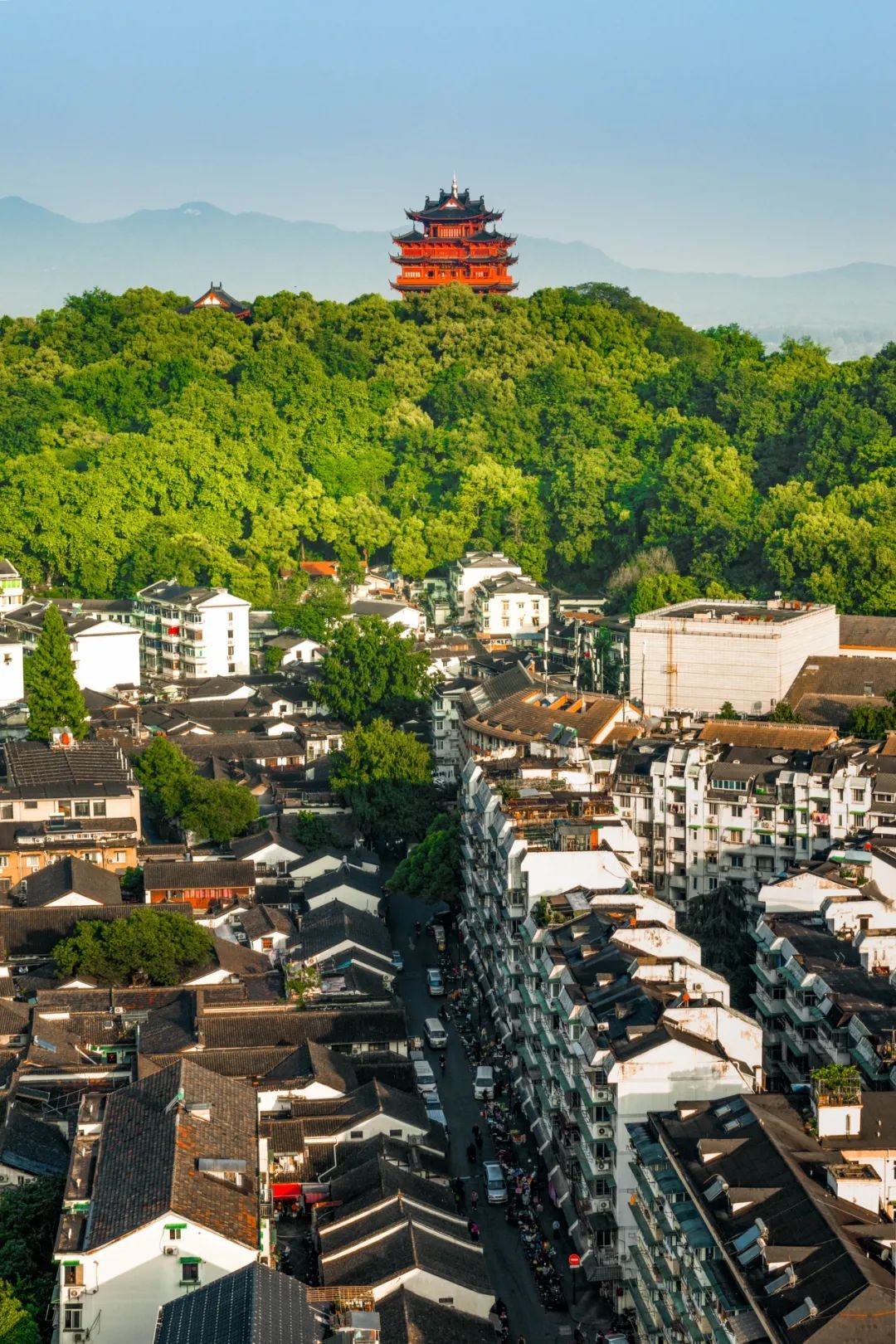 紧邻南宋太庙的大马弄社区