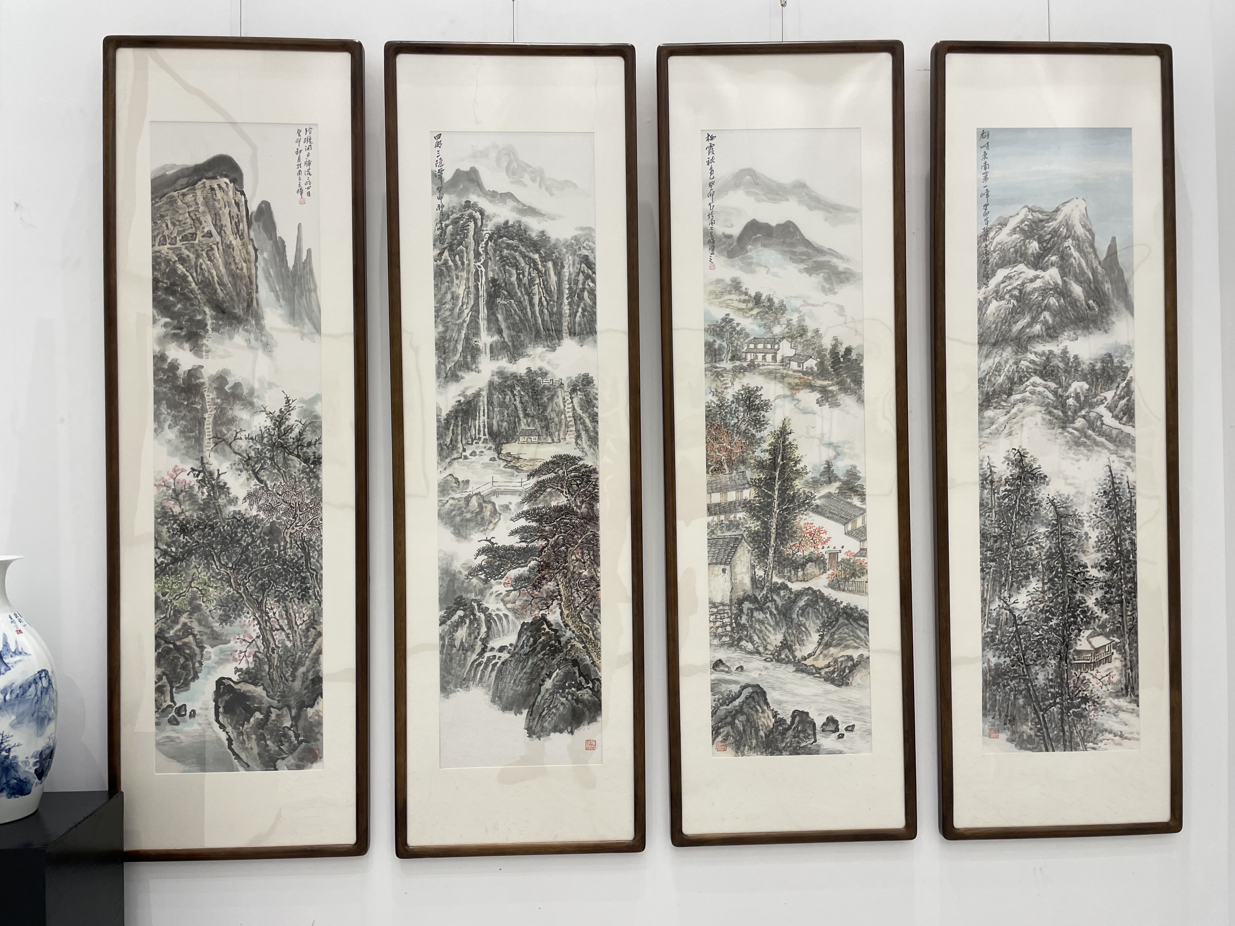 明心见性——汪文晖山水画作品展在鄞开幕