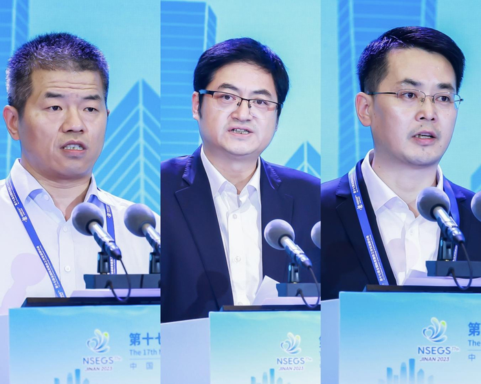 河南省行政审批和政务信息管理局党组书记、局长李明东，天津市人民政府政务服务办公室党组成员、副主任张峻，江西省人民政府副秘书长、省政务服务管理办公室主任李光东作专题论坛总结发言