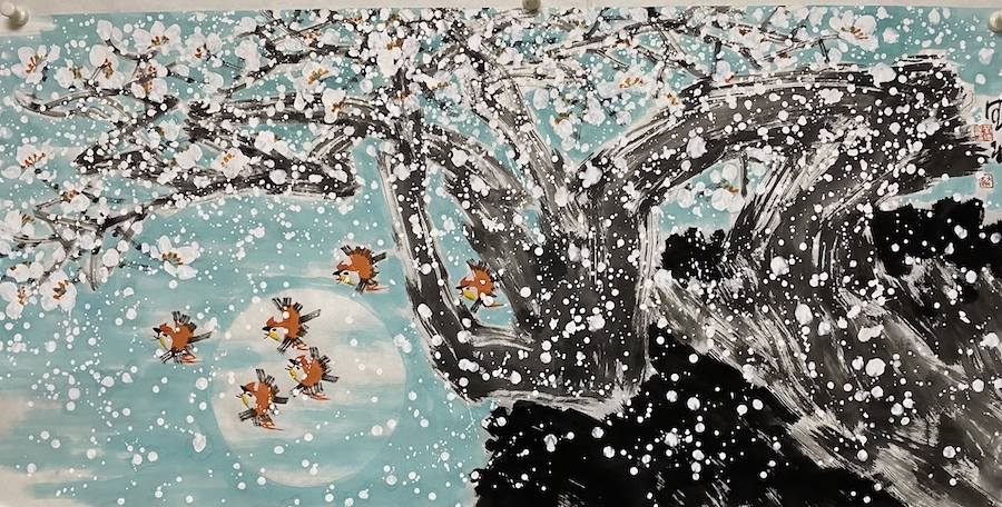 暗香凌雪象无形