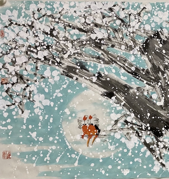 暗香凌雪象无形