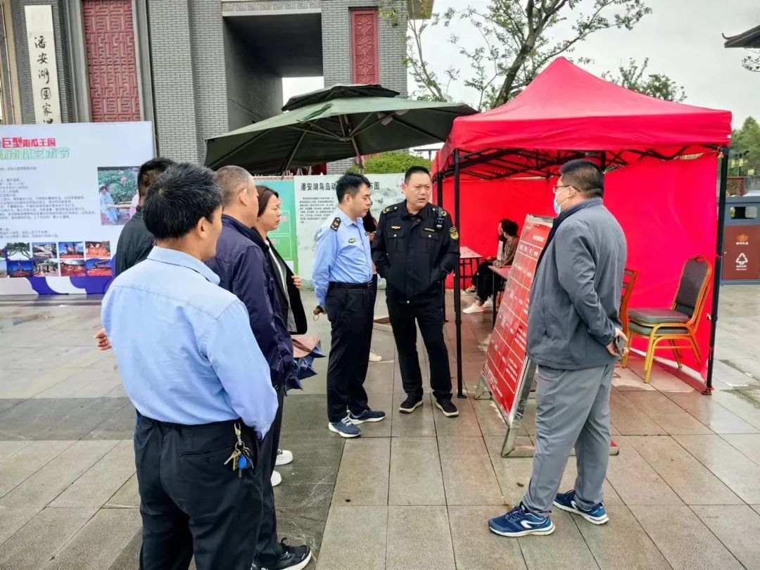 联合县区局及基层分局先后检查潘安湖,汉文化景区和徐州方特乐园等