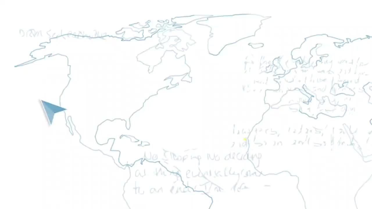 世界地图画法手绘初一图片