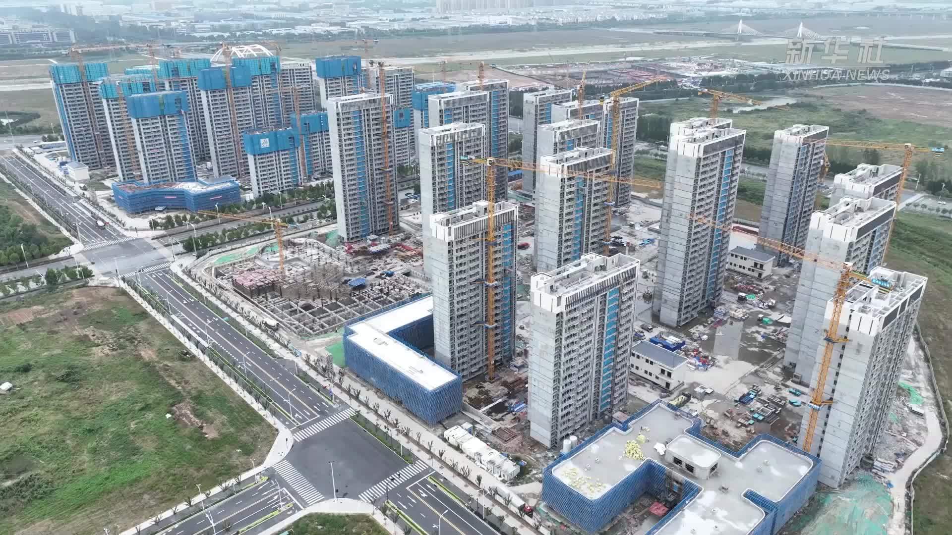 安徽：假期不停工 项目建设“加速跑”