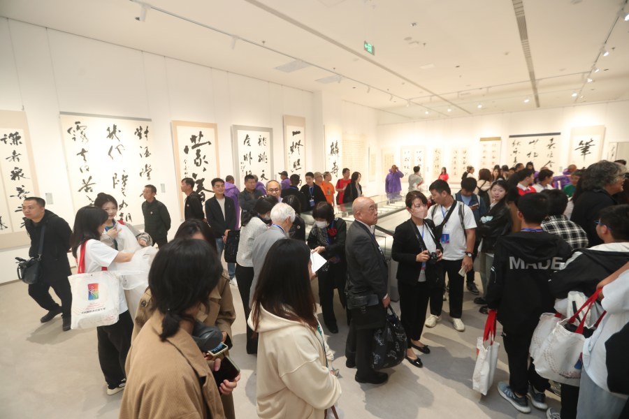 首届国际书法嘉年华活动周现场