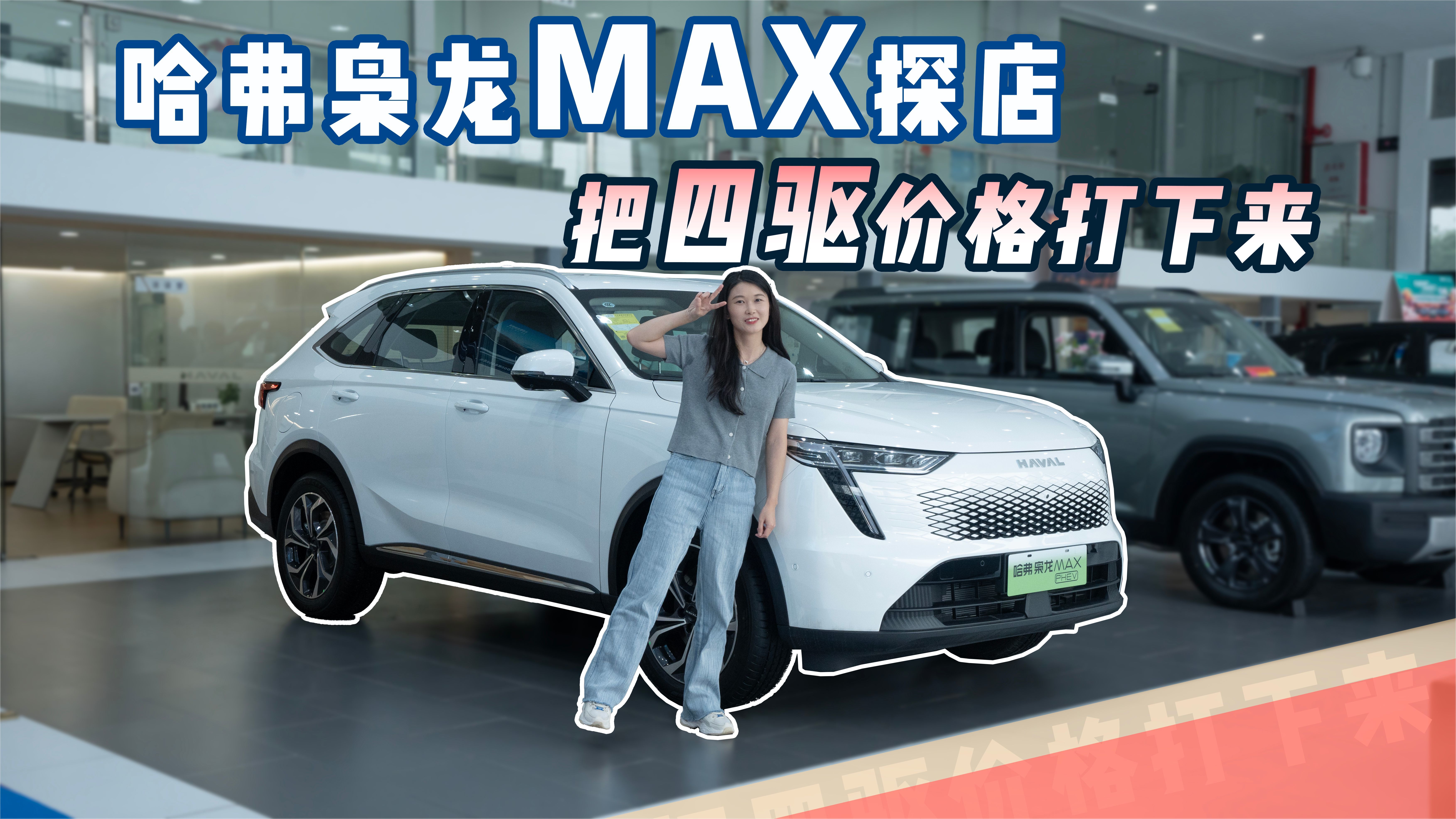 探店哈弗枭龙MAX｜15万级标配电四驱，能否再现燃油时代荣光？