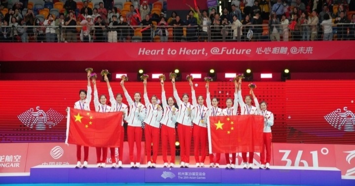 全程跟随中国女排征战亚运会,终于明白了什么是女排精神