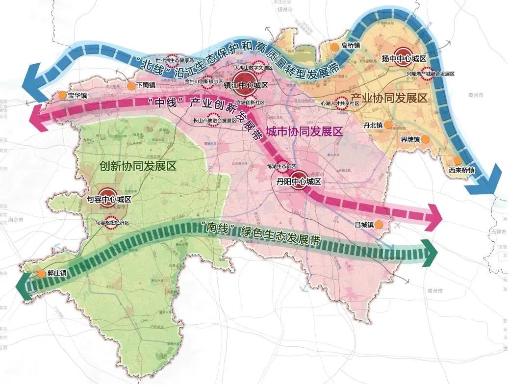 镇江规划图2035图片