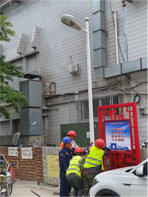 察民情，解民忧，保定市城市照明管护中心开展“添灯增亮”