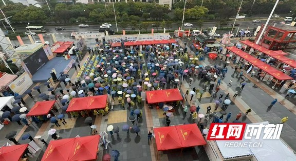 来自长、株、潭、衡四地203家企业组团来衡聘请人才。