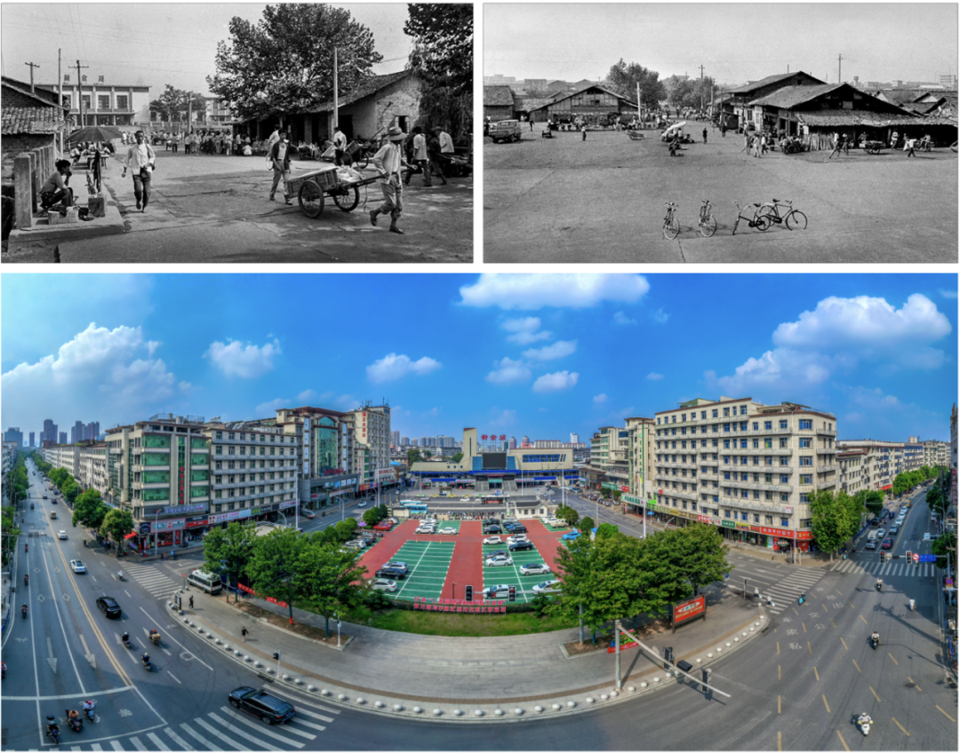 ▲新余火车站边今非昔比