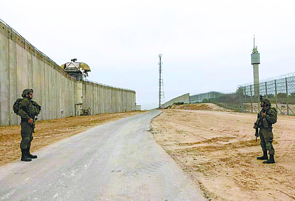 以色列智能化边境墙