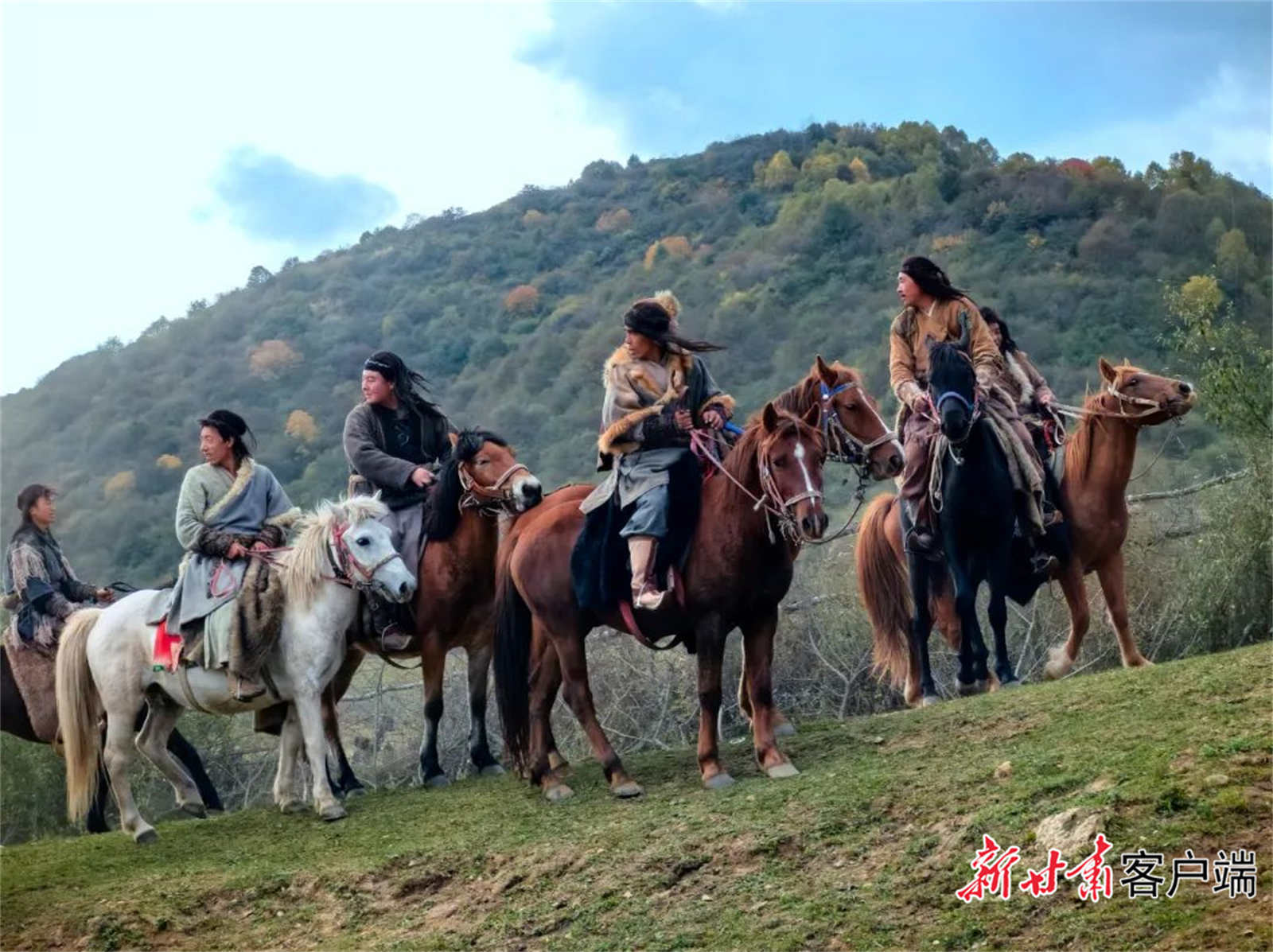 甘肃清水冯河草原成影视剧创作拍摄地