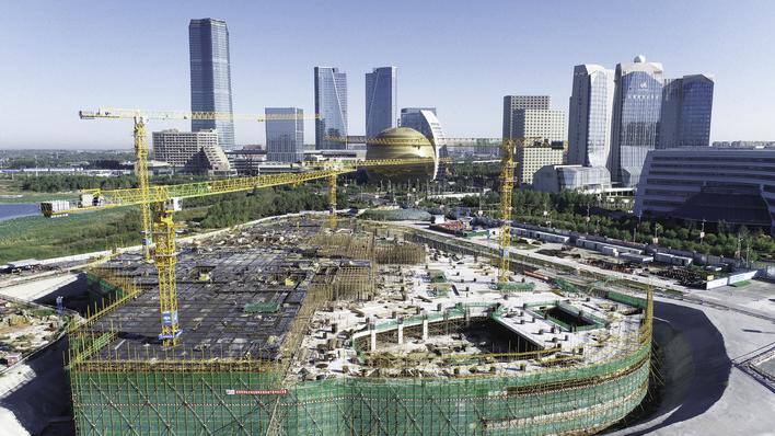 长春新区航天博览园项目建成后将成为我市“文旅商科技”产业创新融合的“空天科技文化一站式体验目的地”和“城市微度假目的地”。 （徐微供图）