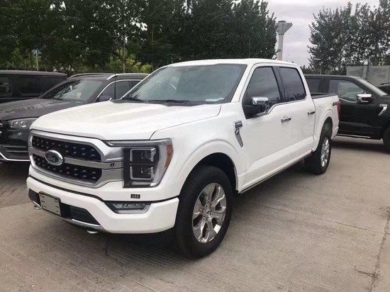 2023款福特f150白金版顶配皮卡现车促销