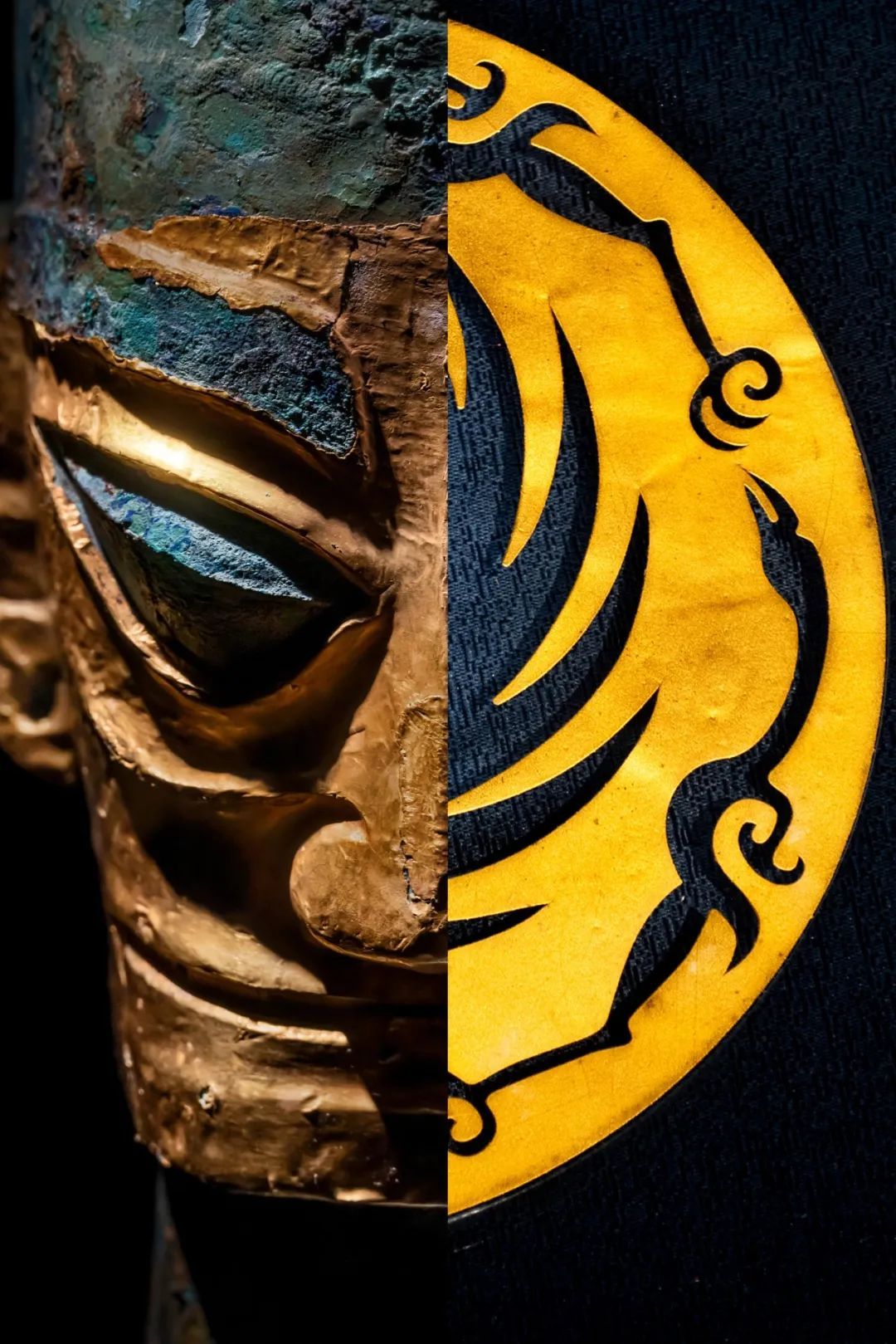 三星堆遗址青铜面具纵目的千里眼,展示了古人神奇的想象力,古蜀人定居