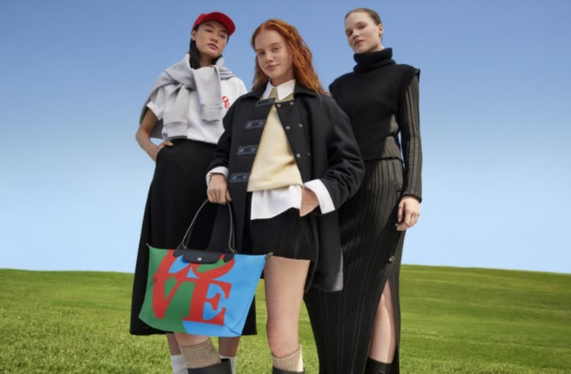 LONGCHAMP X ROBERT INDIANA 经典艺术作品邂逅世人喜爱的手袋