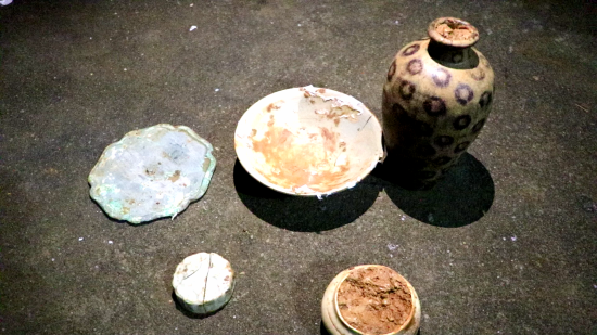 江西德兴：惊现南宋时期珍贵文物吉州窑铜钱纹梅瓶