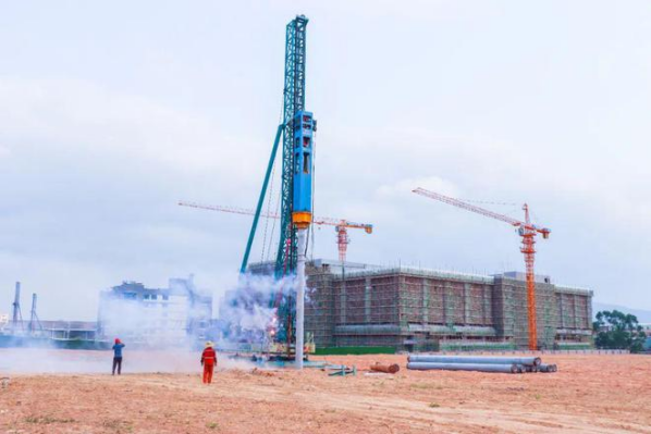 落户杜阮镇的广东建雅项目实现“摘牌即动工”