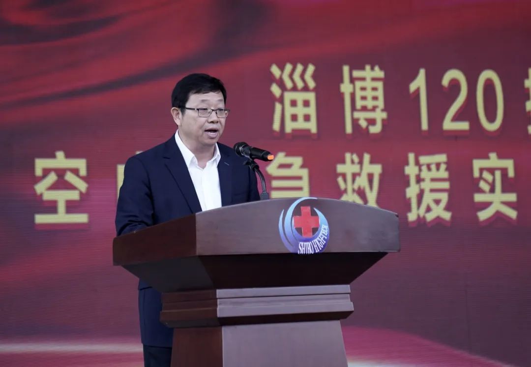 淄博高新区工委委员、管委会副主任李凯讲话
