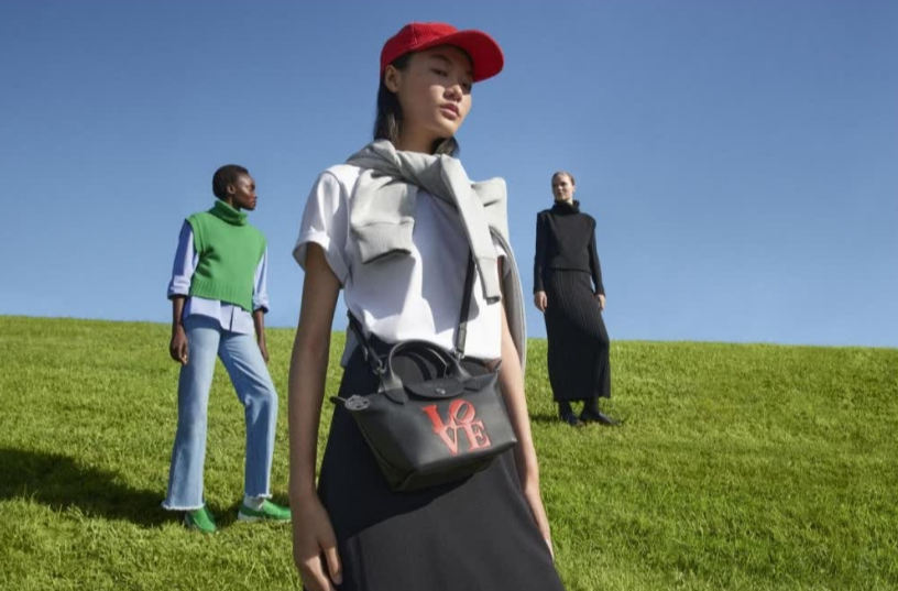 LONGCHAMP X ROBERT INDIANA 经典艺术作品邂逅世人喜爱的手袋