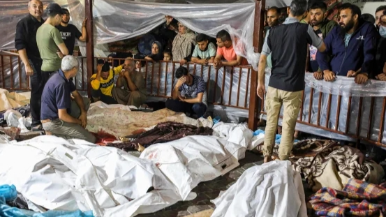 加沙医院遭袭，哈马斯：美国的错