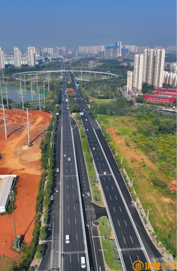 南昌大道（生米大桥-南昌西收费站）主线通车