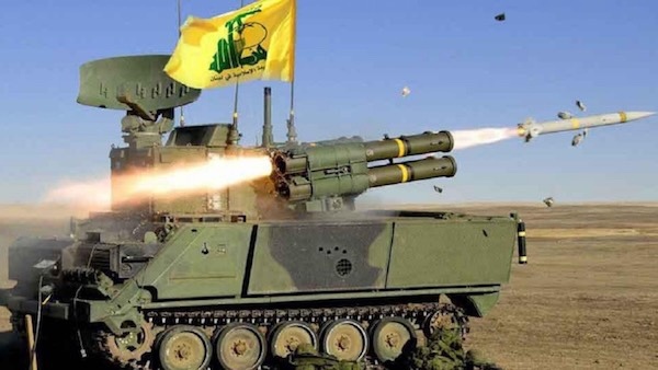 图为真主党装备的“阿达茨”导弹系统，可同时进行防空和反坦克等作战任务。