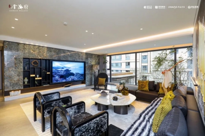 （世园&middot;金茂府实景示范区实拍图）