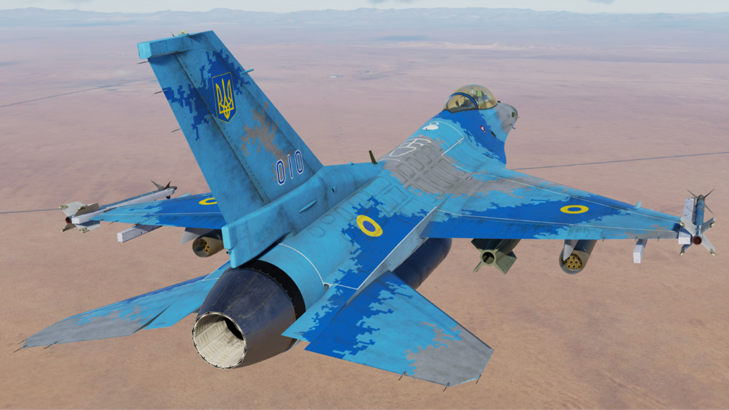 乌克兰飞行员开始在美国接受F-16战机培训