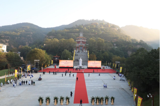 庆阳岐黄文化论坛医祖岐伯祭拜仪式