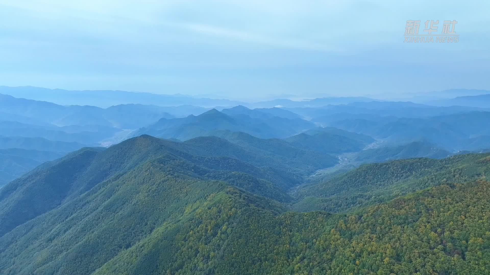 瞰中国｜河北隆化：满山红叶风光好