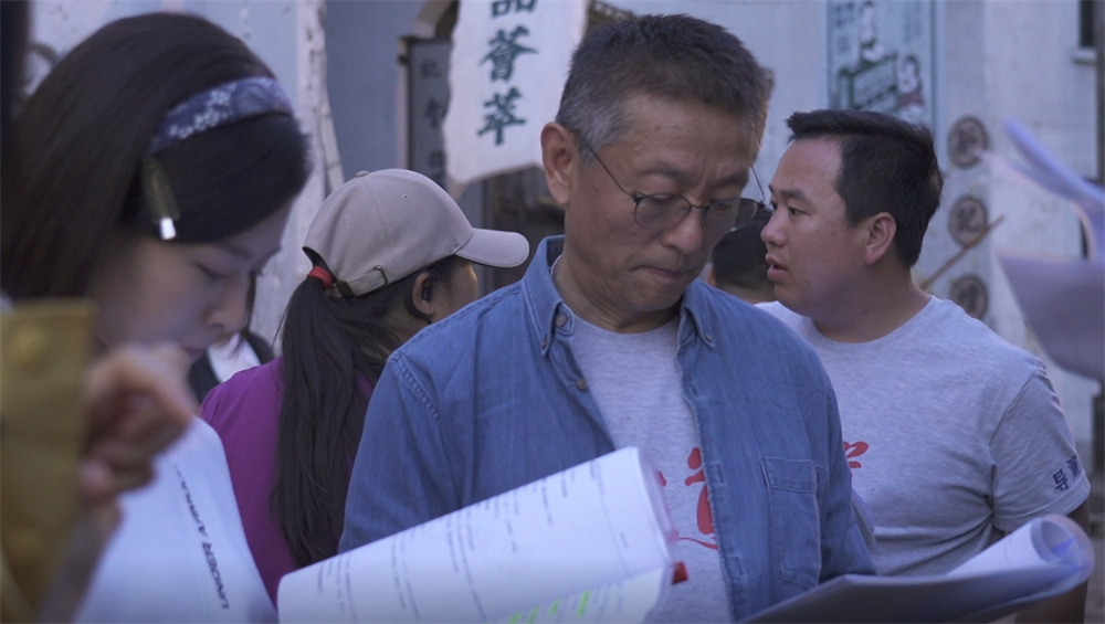 《望道》花絮照，导演侯咏