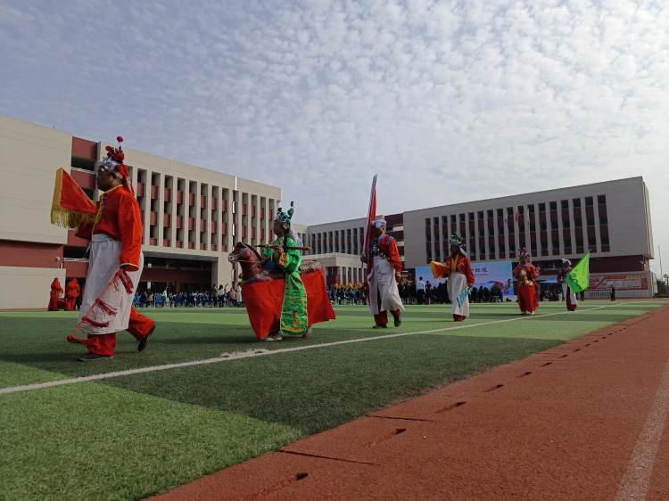 非物质文化遗产进校园系列活动启动仪式在高陵四中教育集团昭慧校区召开