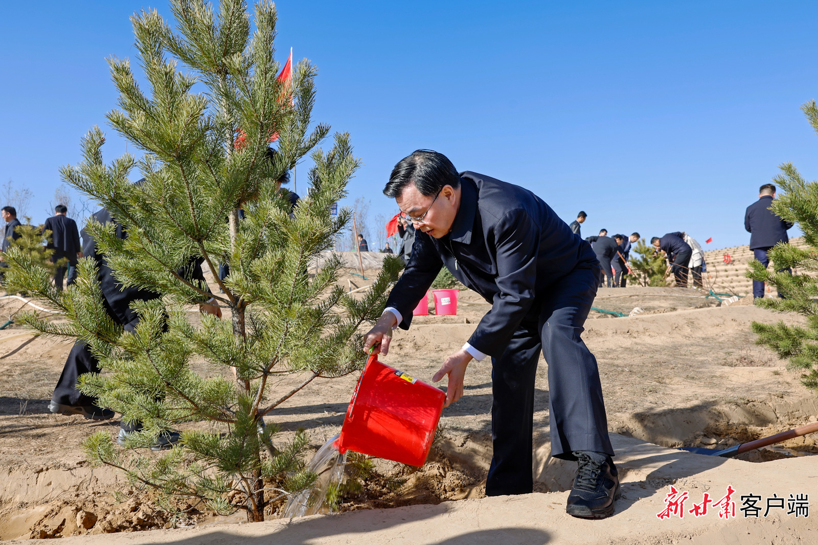 全面打响"三北"工程攻坚战　甘肃这样筑"绿色长城"