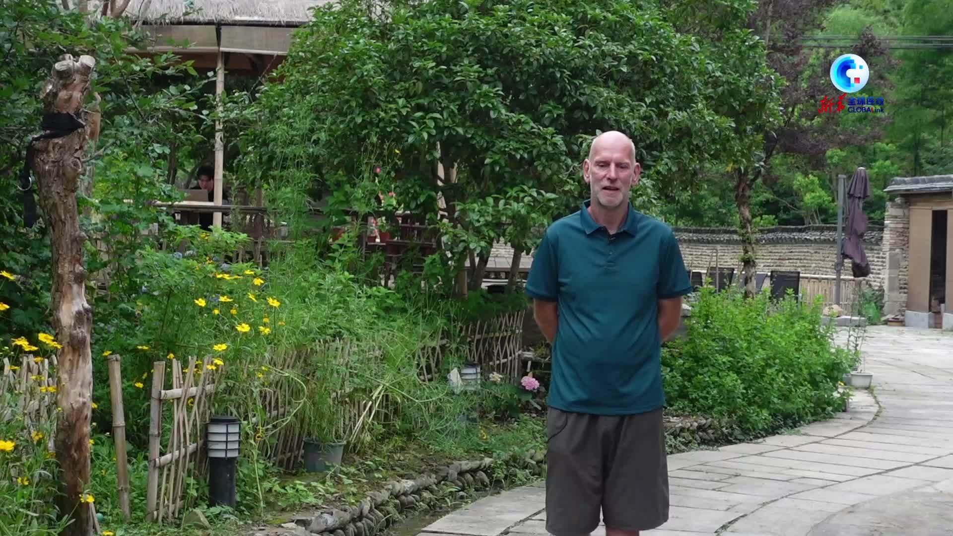 全球连线｜返璞归真 奥地利人阿明在安徽山村打造梦中家园