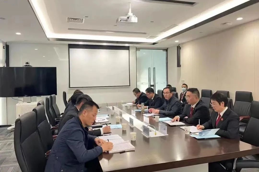金台区法院干警深入东岭集团调研座谈