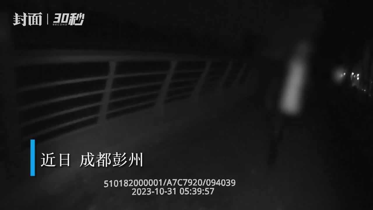 执法记录仪视角 看成都民警抓捕偷车贼惊险场景丨警事