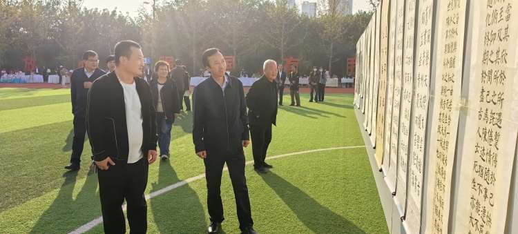 非物质文化遗产进校园系列活动启动仪式在高陵四中教育集团昭慧校区召开