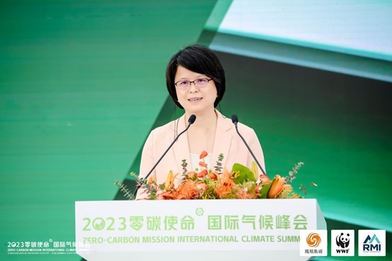 王颖：气候公益投资可以成为企业绿色转型“加速器”