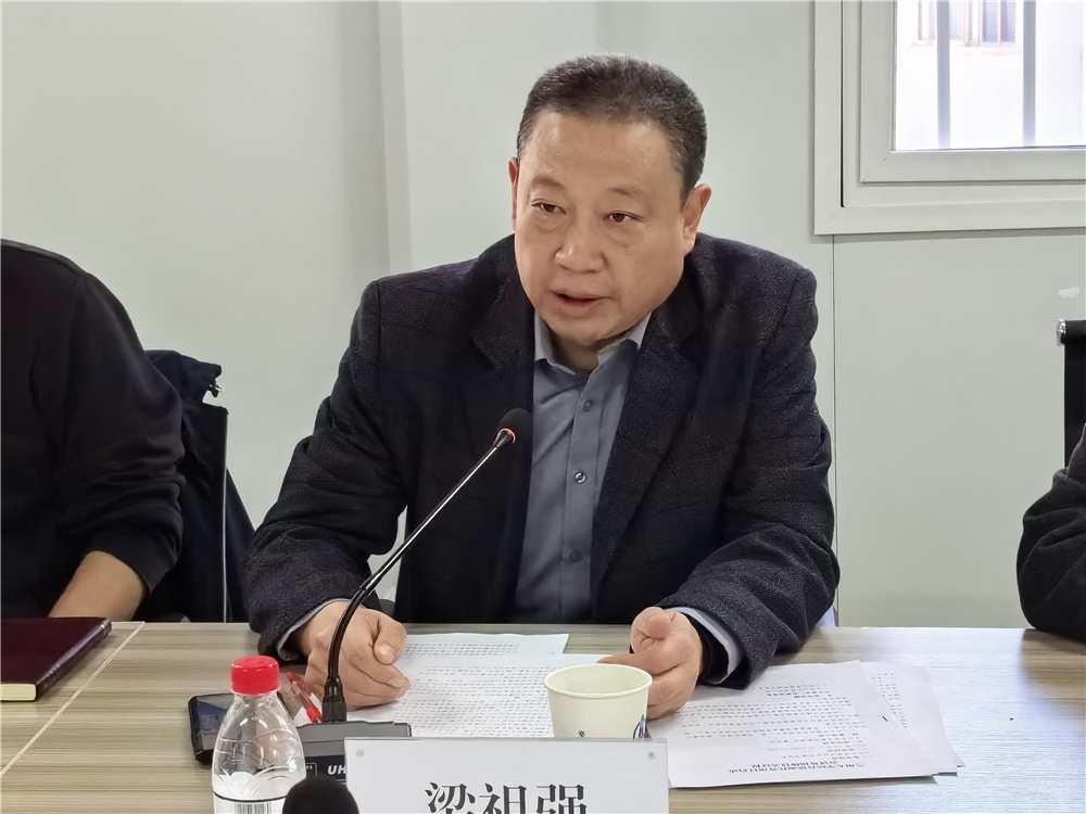 ▲兰州大学榆中校区综合办公室主任 梁祖强